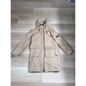 Abercrombie & Fitch Women's A-4 Military Style Khaki Hooded Insulated Parka S